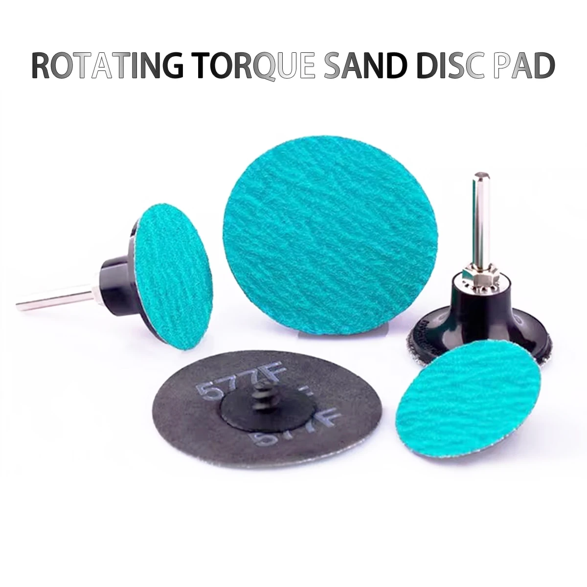 

5 шт. 1/2/3-дюймовая подложка с поворотным замком, держатель шлифовального полировального диска, аксессуары для вращающегося шлифовального диска для инструментов угловой шлифовальной машины