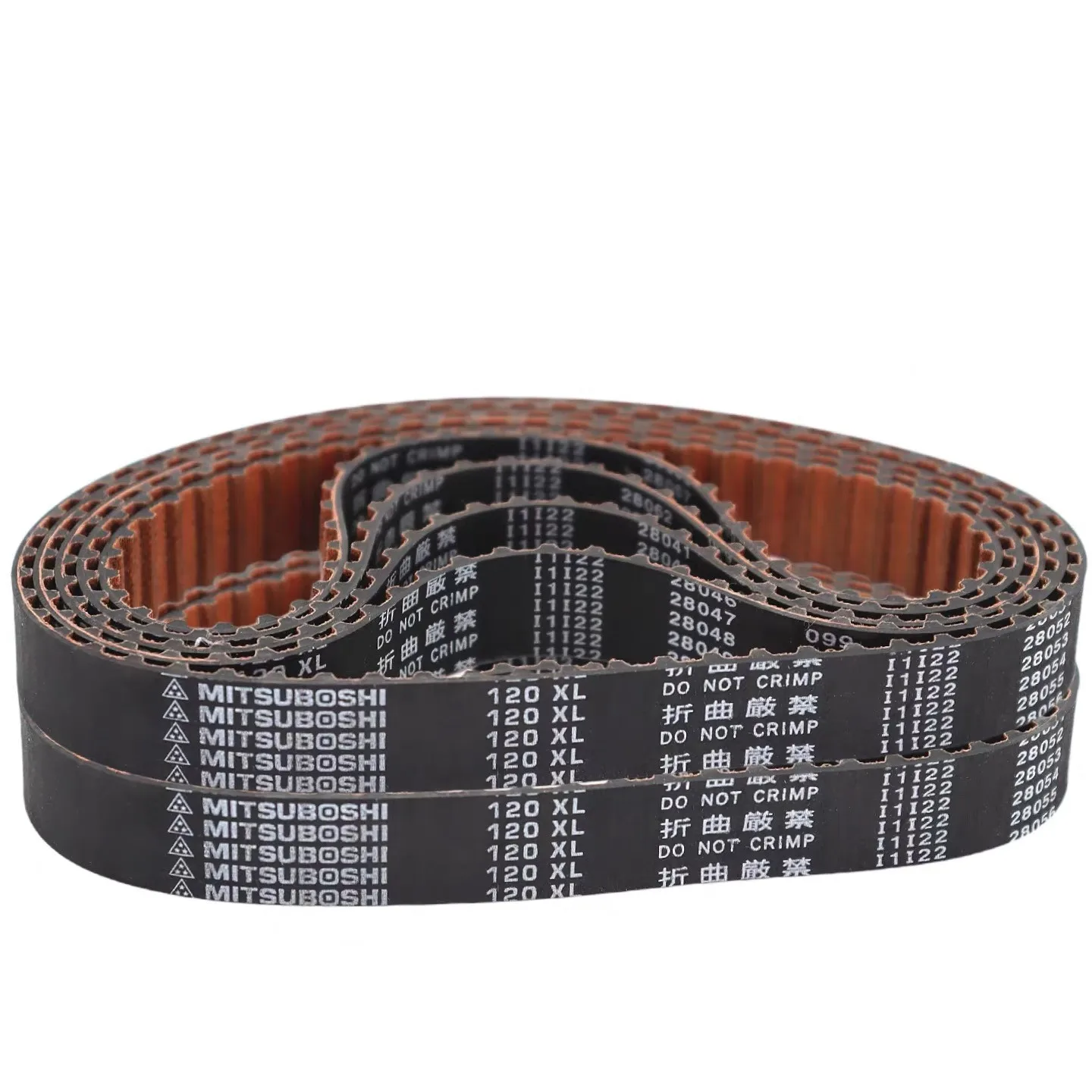 430XL 432XL 480XL 460XL 490XL 540XL 580XL 592XL 600XL 900XL Largura 025 (6,4 mm) 037 (9,4 mm) XL Correia dentada de borracha