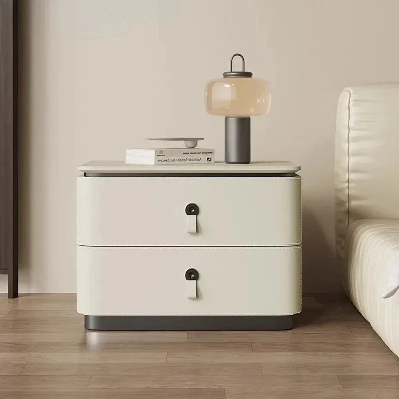 Mesitas de noche decorativas de estilo italiano, mesita de noche barata, moderna y exquisita, almacenamiento nórdico, muebles de salón Criado Mudo