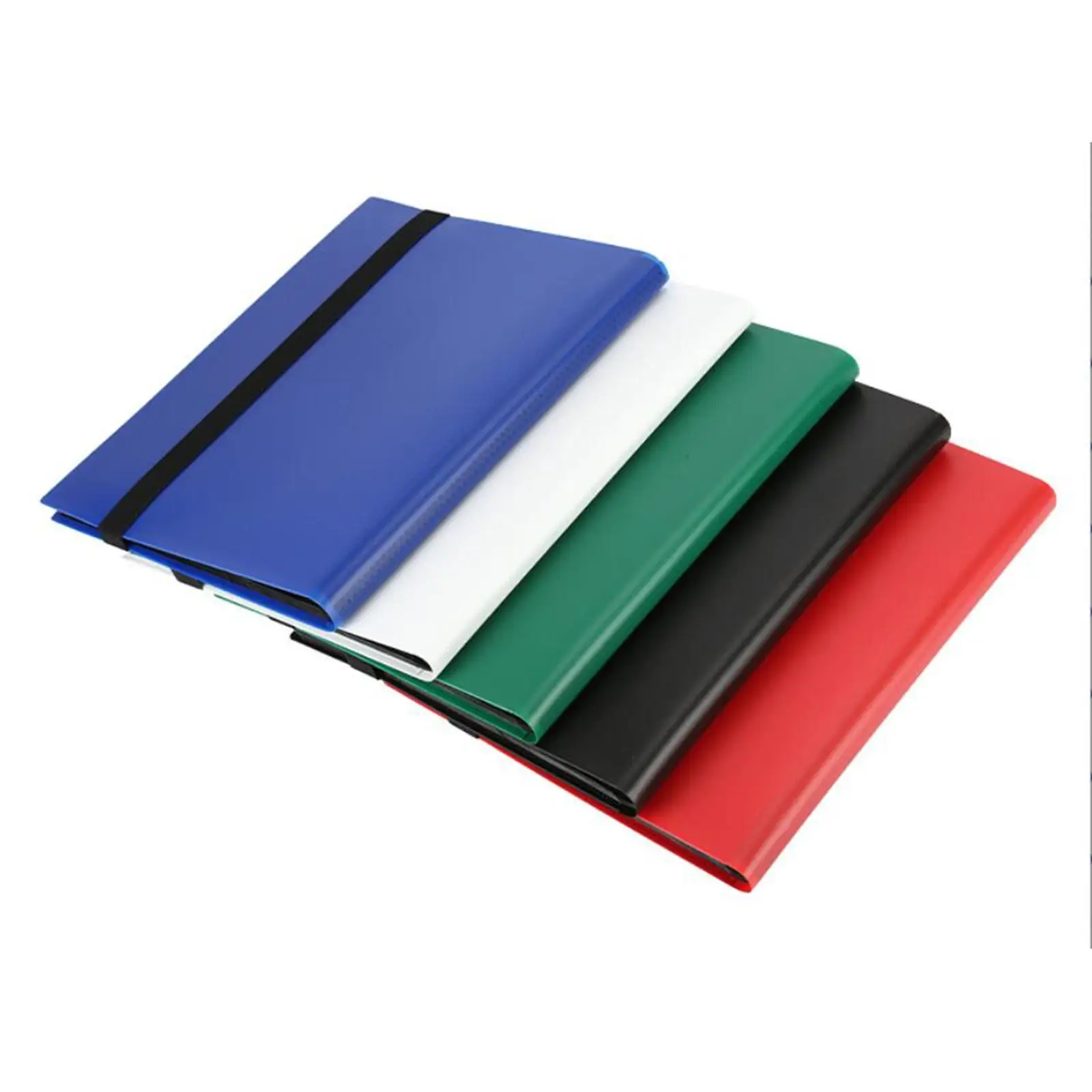 Trading Card Carrying Binder 4 Pockets Card Books Pocket Binder, 20 Sheets, Card