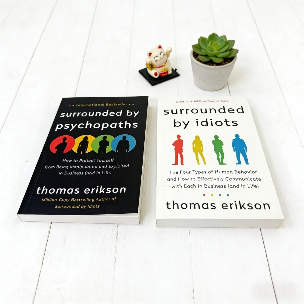 

Thomas Erikson Personal Growth Guide: Surrounded By Psychopaths - Shield From Manipulation & Exploitation in Business & Life