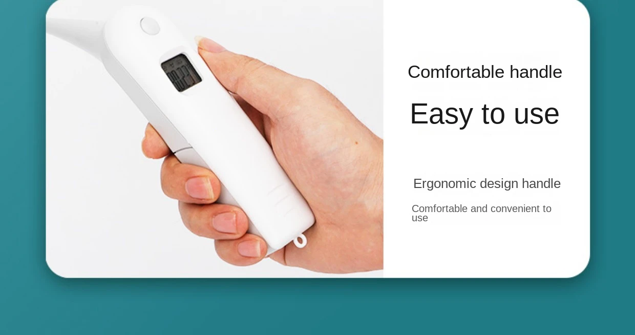 1 Stück Professionelles Elektronisches Rektalthermometer für Haustiere (Katzen, Hunde) – Schnelltest für Klinik, Zuhause, Veterinärmedizin, Tierhaltung – Detail 12