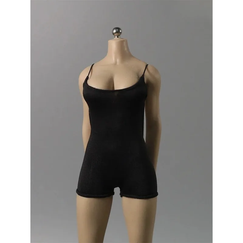 DMTOYS DF088 1/6 Scale Female Solid Colors Backless Camisole Swimsuit Jumpsuit für 12-Zoll-Actionfiguren-Körpermodell – Detail 5