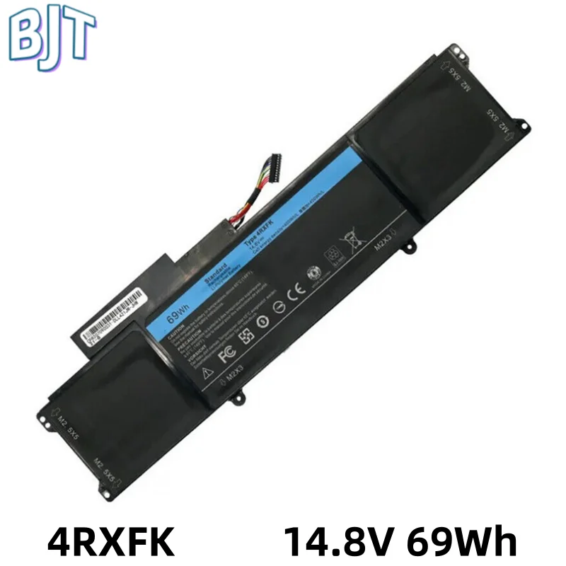 

14.8V 69Wh New Laptop Battery 4RXFK Internal For Dell XPS 14 L421X Ultrabook 14-L421x L421x Series C1JKH FFK56 Lithium