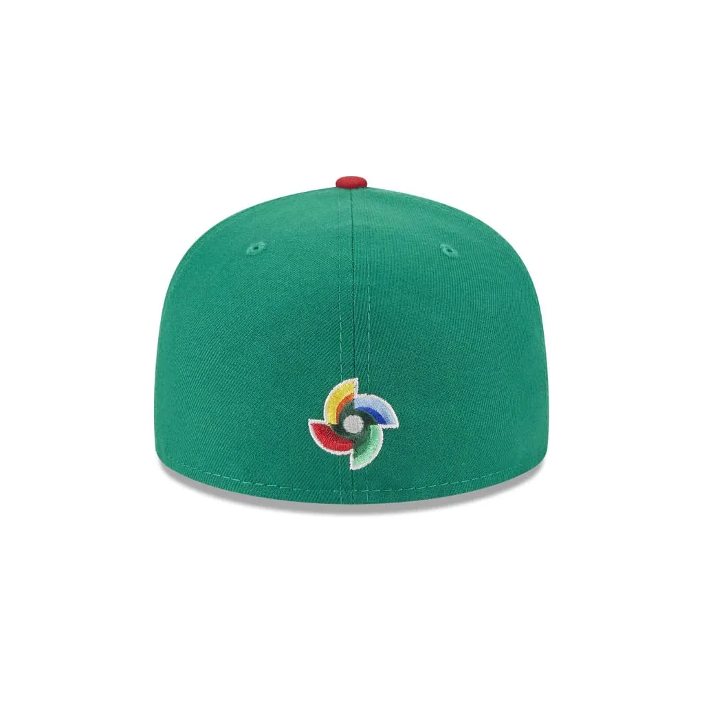 Mexico Flag Pattern Snapback Hat Baseball Cap Flat Bill Caps Unisex Hip-Hop Trucker Hat Adjustable For Men Women Chapeaux