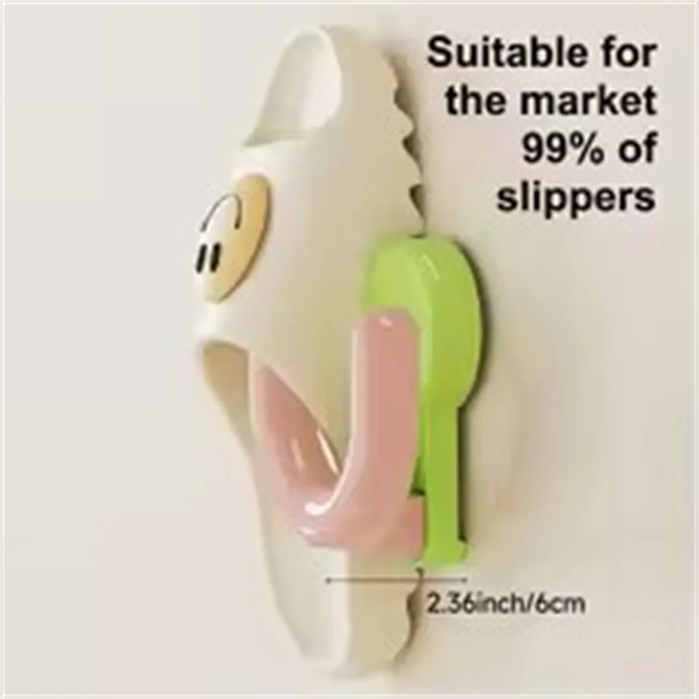 

Полка для тапочек с присоской дофамина, не требующая перфорации, многосценная настенная стойка для хранения сливов для ванной комнаты