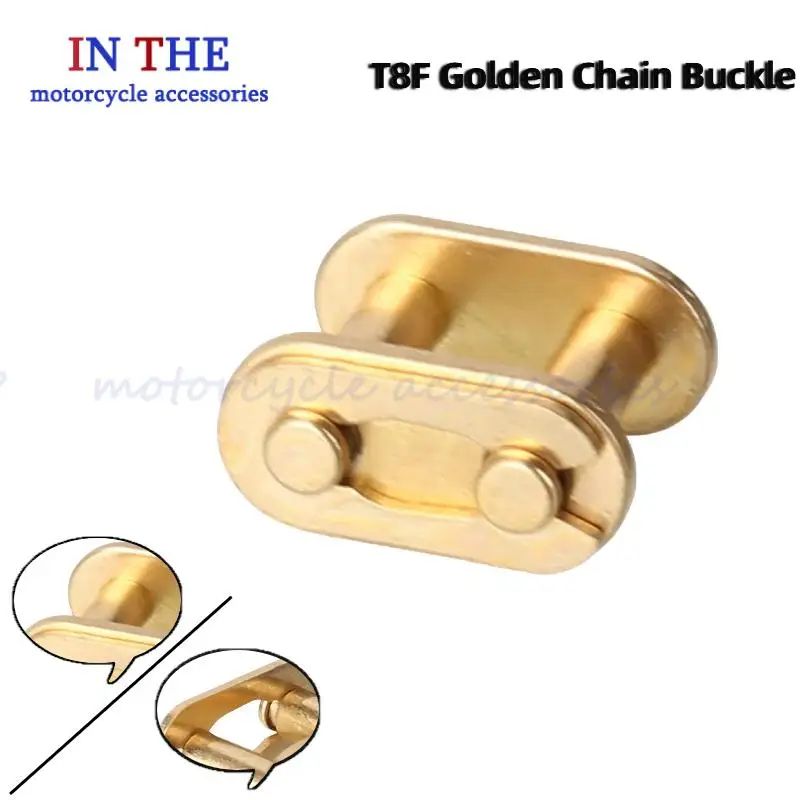 1pcs T8F Chain Connector Master Joint Link - Reliable Motorcycle Chain Buckle Ring Link Must-Have Motorcycle Accessories