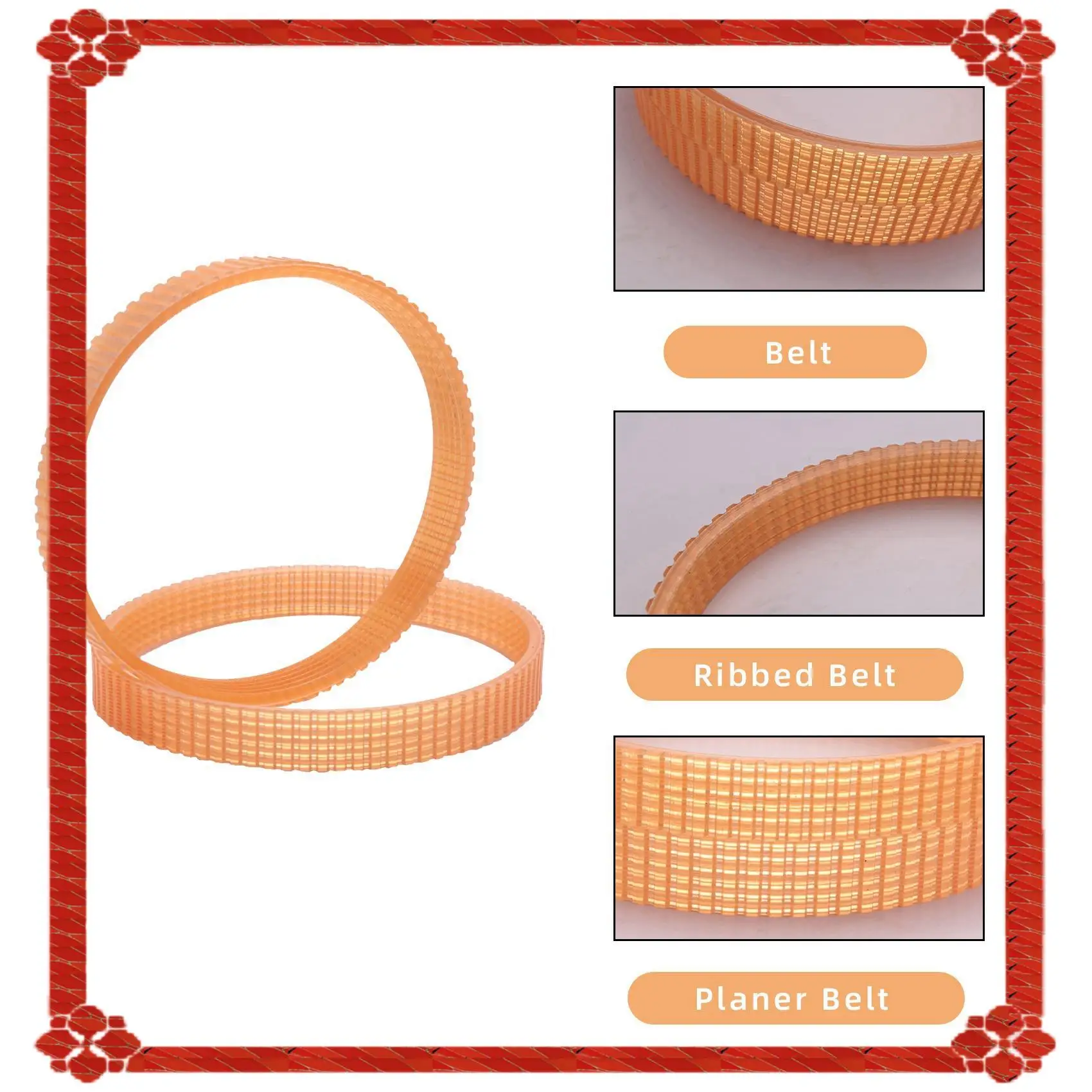 24-Hour Delivery 2Pieces/Lot 9401-6PJ348 Planer Belt Ribbed Belt Abrasive Machine Belt