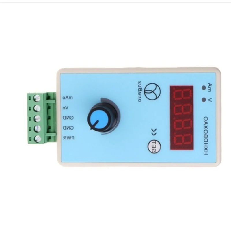 A76K تيار مستمر 15 -27 فولت قابل للتعديل يده مولد إشارة الجهد الحالي 1 قناة الناتج محاكي USB 5 فولت مصدر الطاقة سهلة الاستخدام