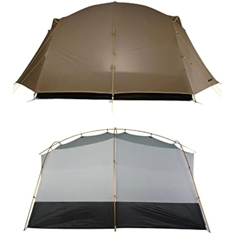 

MIER Ultralight Waterproof Backpacking Tent for 4-Person 4 Season, Lightweight Camping Tents Freestanding