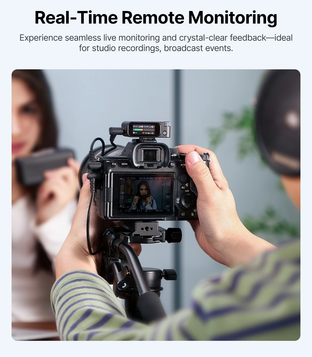 BOYA BOYAMIC 2, professionelles kabelloses Lavalier-Ansteckmikrofon für iPhone, USB-C, Android-Kamera für Live-Streaming, Aufnahme, Vlog – Detail 10