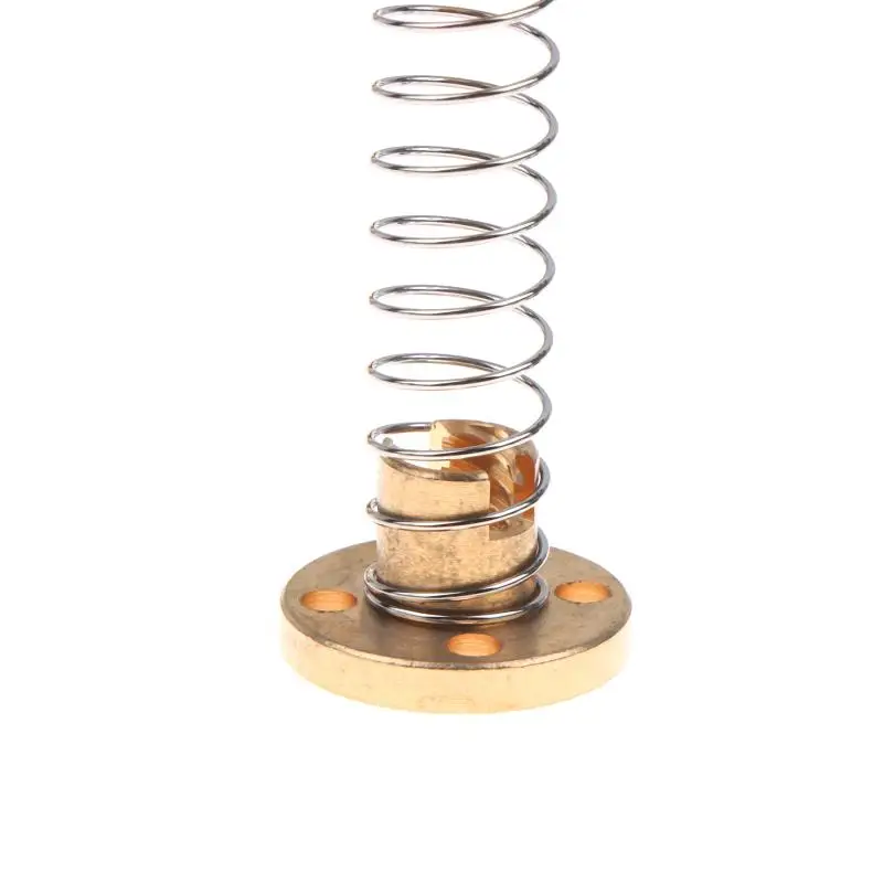 Präzisions-T8-Anti-Backlash-Gewindespindel mit Messing-/POM-Federmutter 2/4/8mm zur Beseitigung von Spaltmessungen für industrielle CNC-Ausrüstung und DIY-Projekte – Detail 10