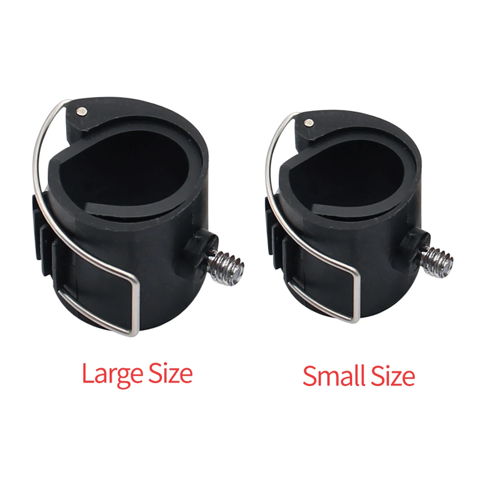 1/4 셀프 셀카 락 클립 스틱 핸드헬드 모노포드 조절식 버클 폰 홀더 어댑터 (고프로 히어로 8 7 6 5 액션 카메라용)