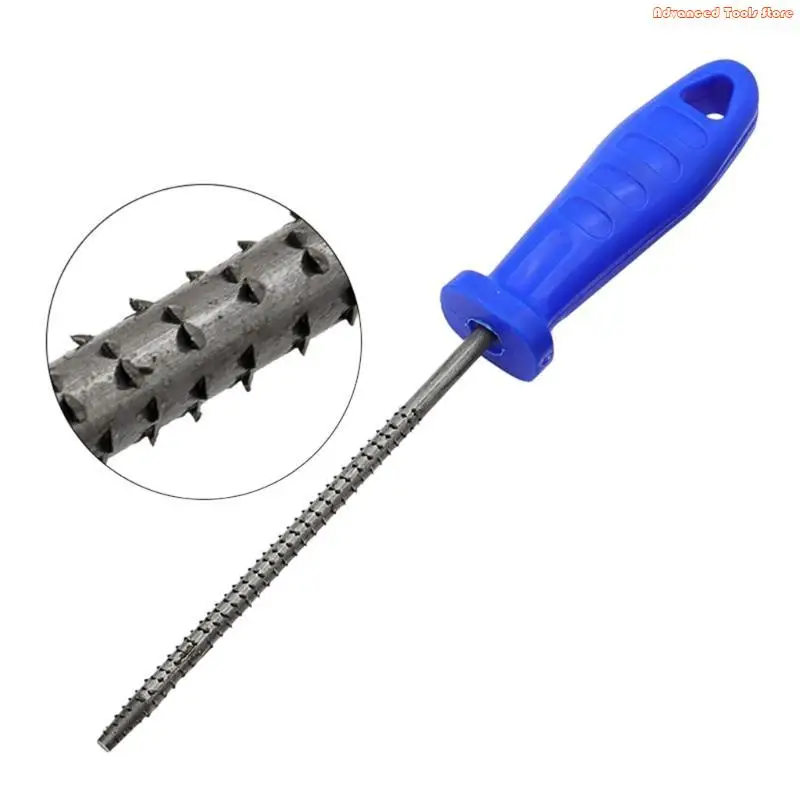 Professional Rasp File Set Round, Flat, and Half Round Files for Fine Woodworking Crafts W91B