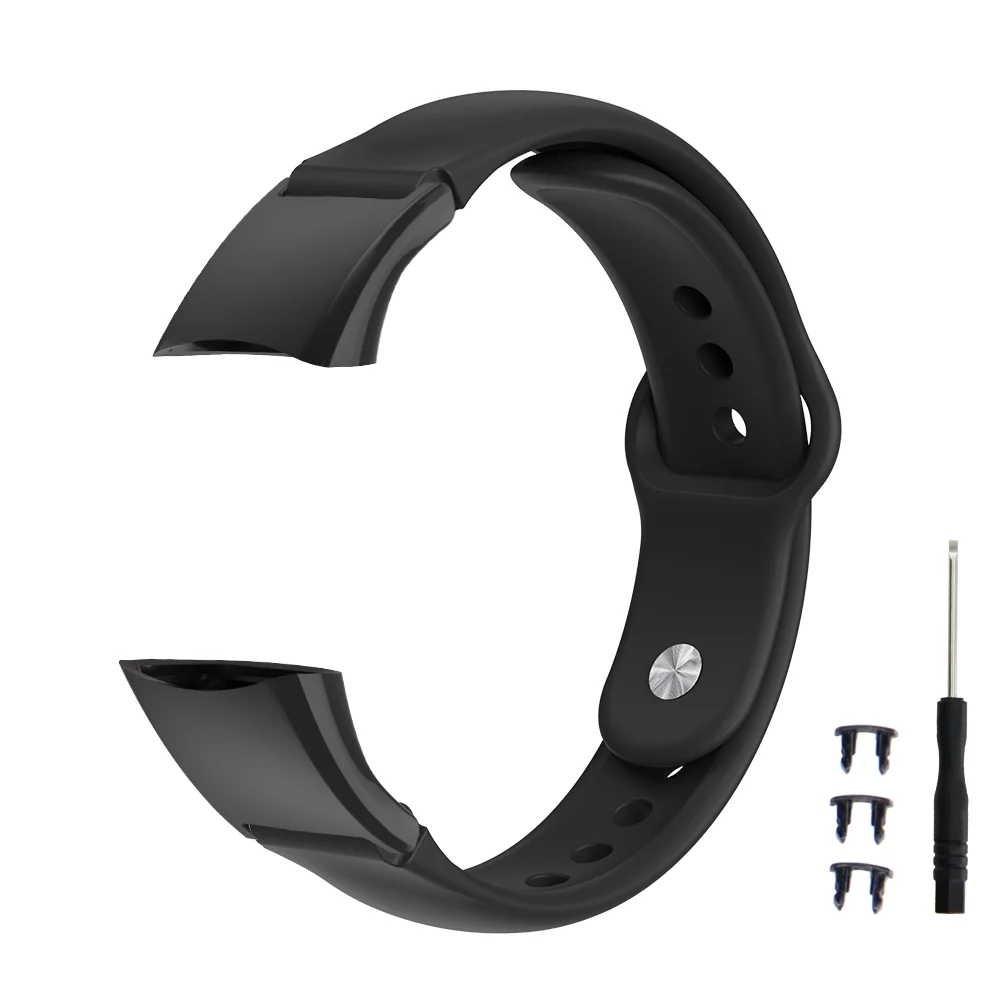 

Watch Strap For Honor Band 4/5 with Stable Reverse Buckle Quick Release Lightweight Silicone Sport Smart Watch Band Men Women