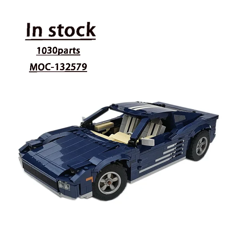 MOC-132579 New Supercar Compatible 10265 Sports Car Racing Building Blocks Model1030 Parts Boy Birthday Building Blocks Toy Gift