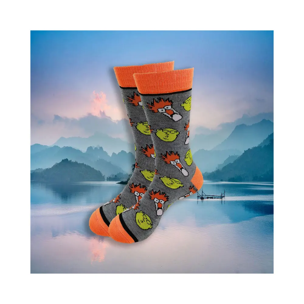 

Fashion Men's Sports Socks Fashion Women's Personality Anime Socks Cartoon Fashion Skarpety high Quality Sewing Pattern