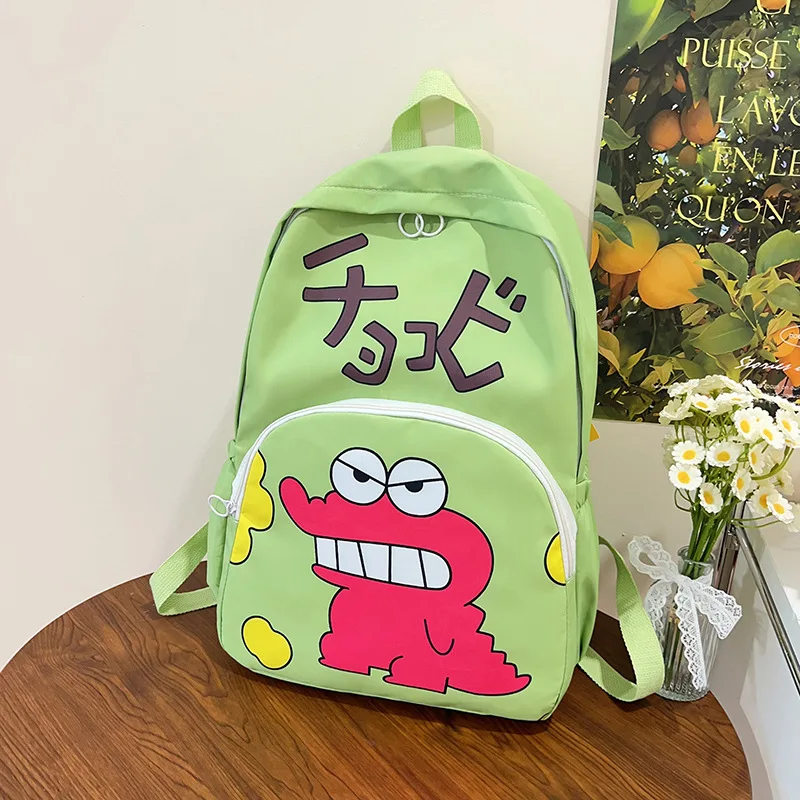 

Рюкзак Shin-chan Kawaii в стиле аниме, школьный рюкзак большой емкости, студенческий рюкзак, подходит для 15-дюймовых сумок для ноутбуков, подарок
