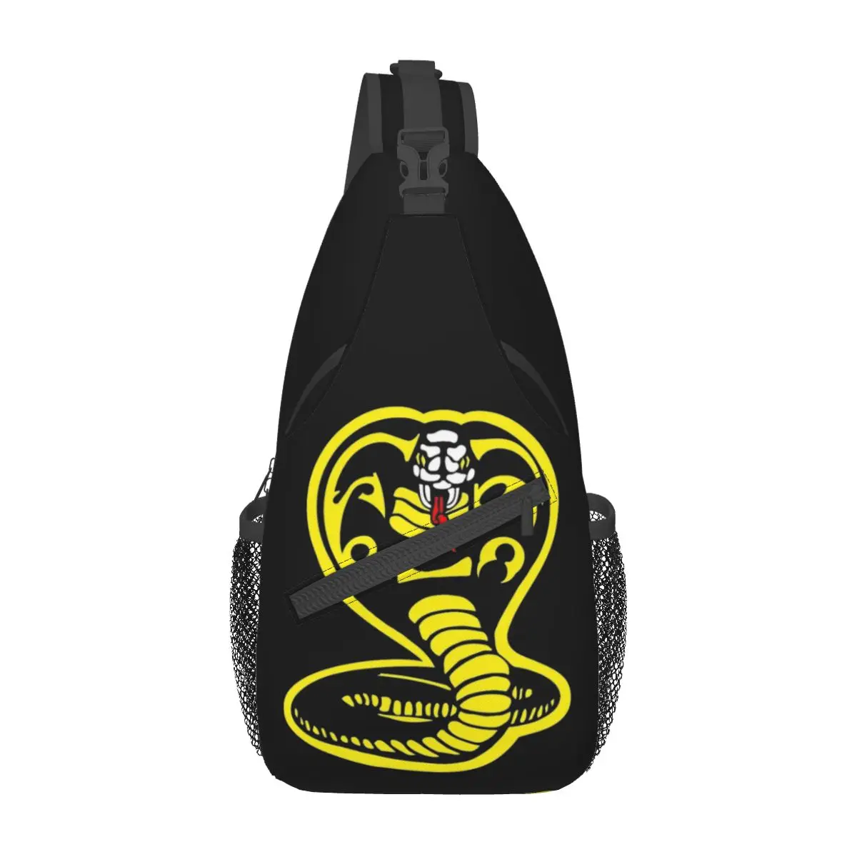 

Hawk Cobra Kai Show Small Sling Bags Chest Crossbody Shoulder Sling Backpack Hiking Travel Daypacks Casual Bag