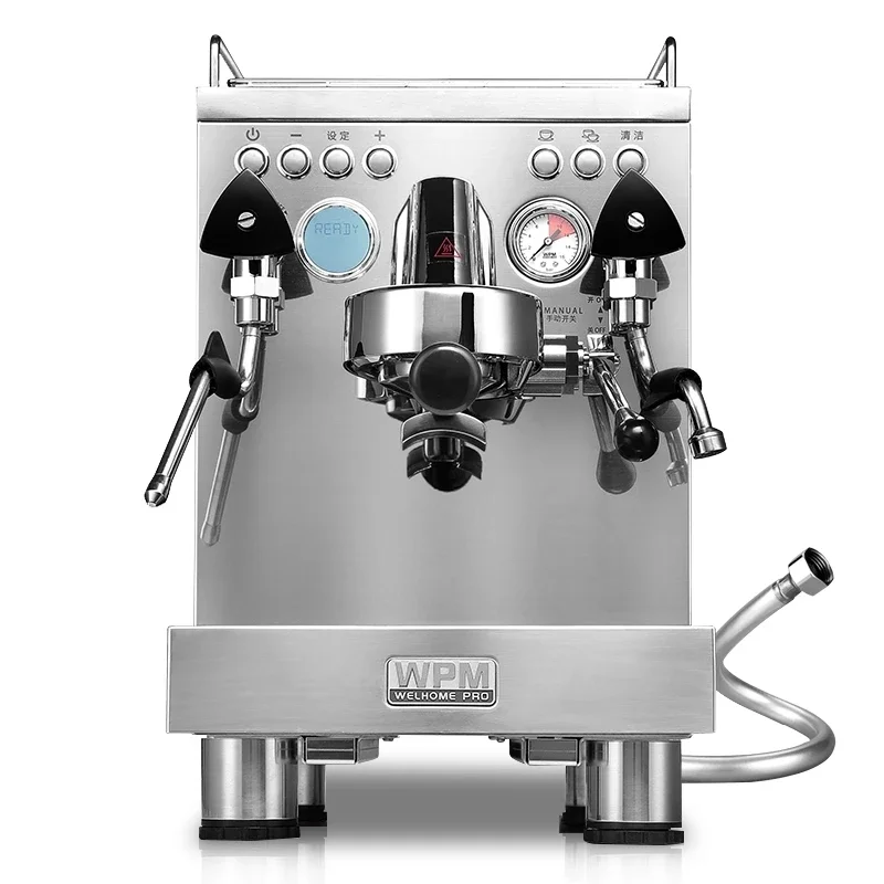 WELHOME WPM Coffee Machine KD-310J2 Water Tank Water Pipe Dual Mode Small Italian Semi-automatic Home Commercial Coffee Machine