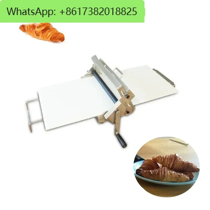 자동 반죽 시트 저렴한 크루아상 빵 반죽 롤러 기계