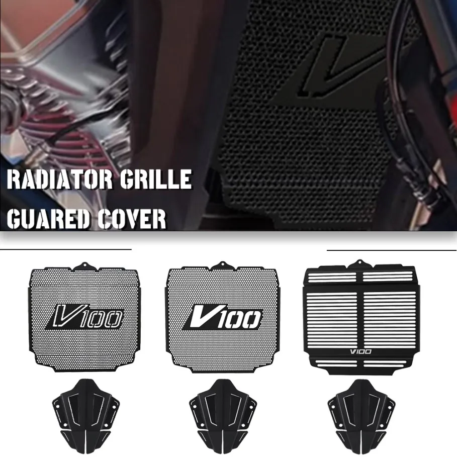 

Motorcycle CNC For Moto Guzzi V100 Mandello S Aviazione Navale 2023 2024 2025 Radiator Cylinder Head Engine Guard Complete Set