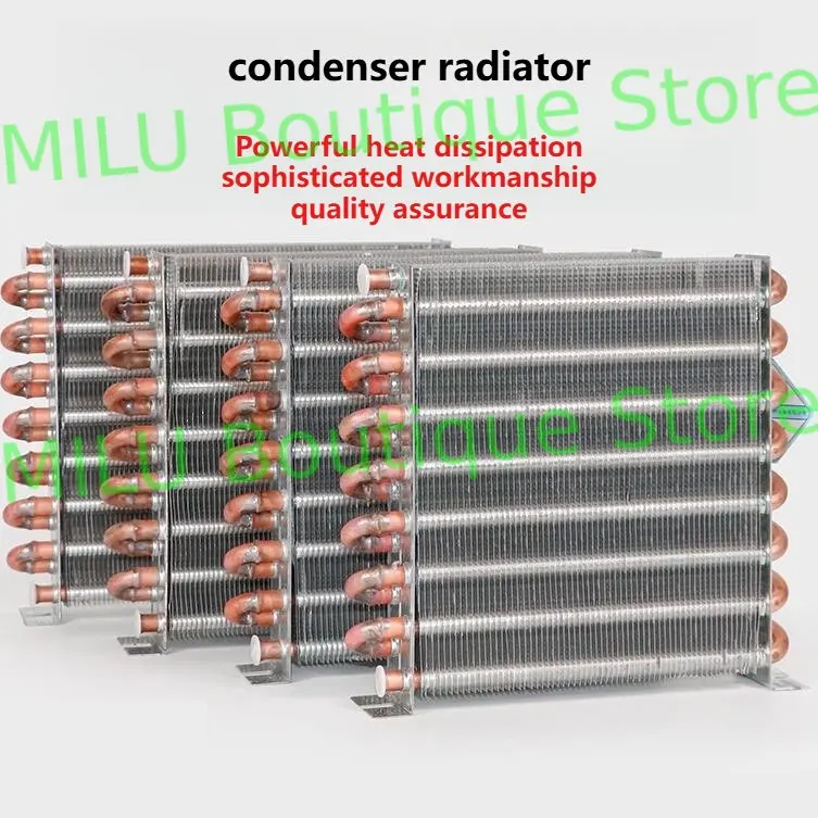 Refrigerator condenser water-cooled air-cooled copper tube radiator freezer ice maker freezer universal evaporator small