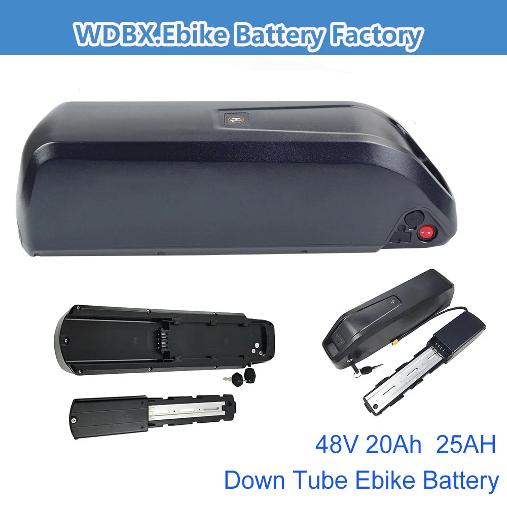 

Heybike Mars 2.0 Electric Bike 48V 13Ah 17.5Ah 840Wh Removable Lithium Battery Pack for 500W 750W ENGWE M20 Long Range E-bike