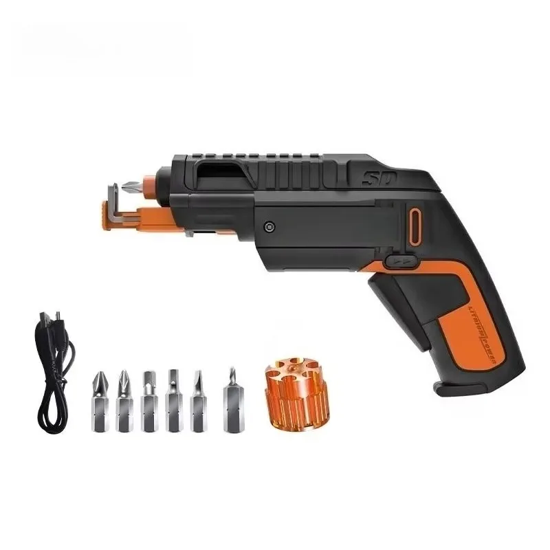 WX255S 4V Mini Electrical Screwdriver Set Smart Gun Style Cordless Electric Screw Driver USB Rechargeable Bit Drill Tool