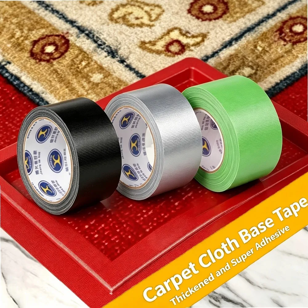 4 Pack Heavy Duty Duct Tape, Strong Adhesive Waterproof Tape for Box Sealing, Carpet Repair, Packing, Repairing