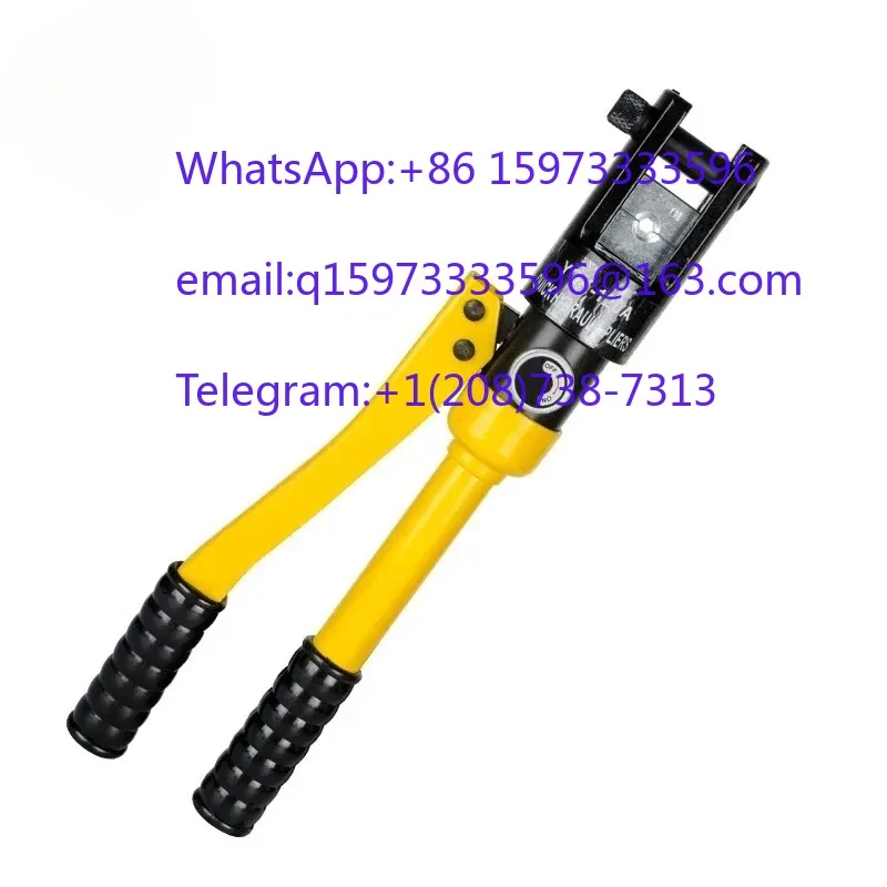Portable Hydraulic Crimping Plier Industrial Wire Terminal Compression Tool Practical Cable Lug Pressing Hydraulic Hand Tool