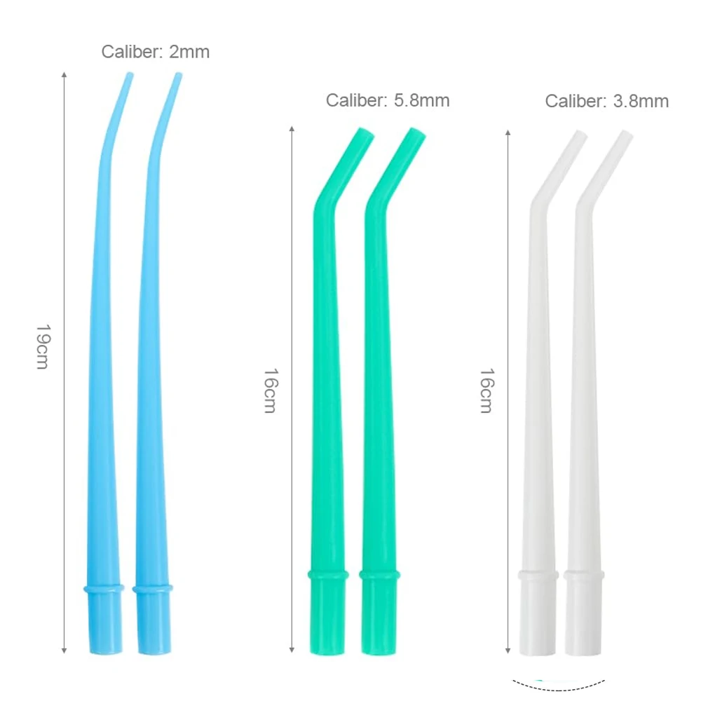 25pcs/bag FODRK Disposable Dental Suction Tips Saliva Ejector Dentistry Clinic Surgical Dental Suction Tube Cleaning Tools