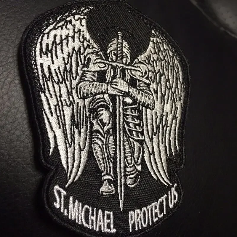 New Protects America Tactical  PATCH Wings Sword badges for clothes Backpack Hook&Loop Fastener