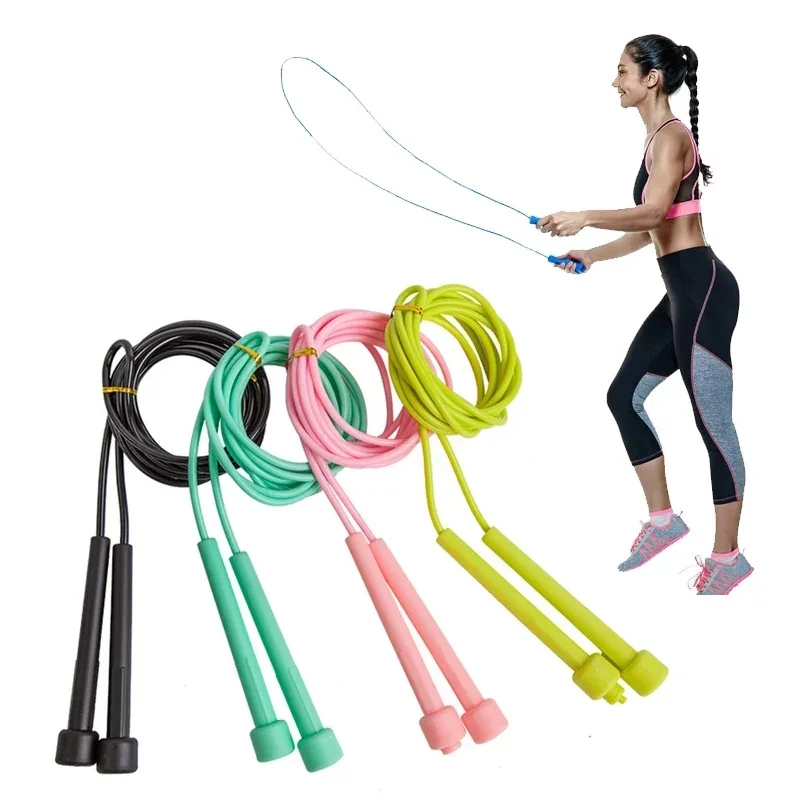 1 Unidade Corda de Pular de 2,8M para Treino de Velocidade, Perda de Peso, Esportes Infantis, Equipamento de Fitness Portátil Profissional para Homens e Mulheres