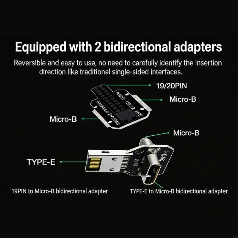 PH7831G/PH7832G Expansion Card Host 19Pin And Type E 5Gbps USB3.2 GEN1 Mounting For PC Hardware Accessories