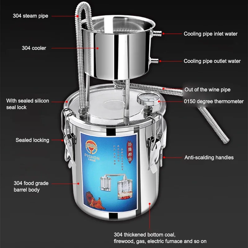 

Home brewer Small household brewing equipment Pure dew shochu liquor food brewing machine Distillery stills toaster