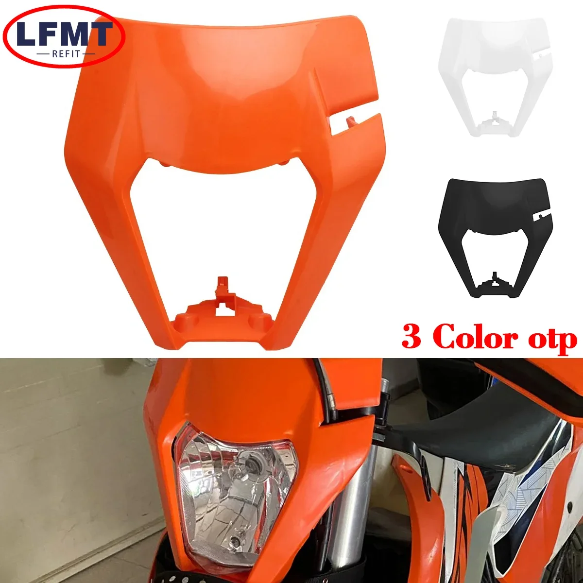 

Enduro Motorcycle Mask Headlight for KTM EXC Accessories XC SX SXF XCW 125 To 500 SMR 2021 2022 Dirt Bike Motocross Plastic Kit