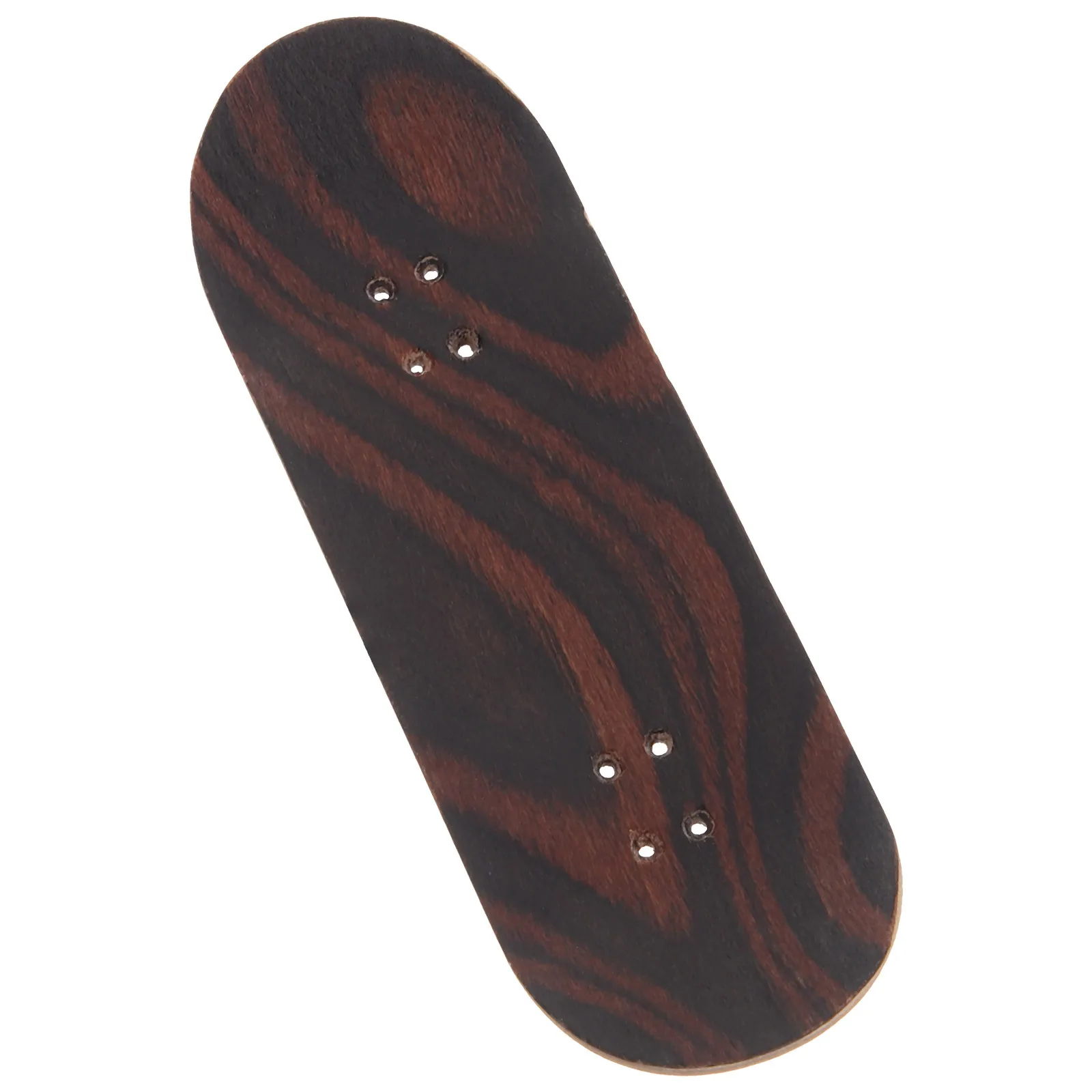 Wooden Fingerboard Deck Maple Smooth Surface DIY Finger Skateboard Replacement Parts Pre-Punched Holes Fingerboard Accessory