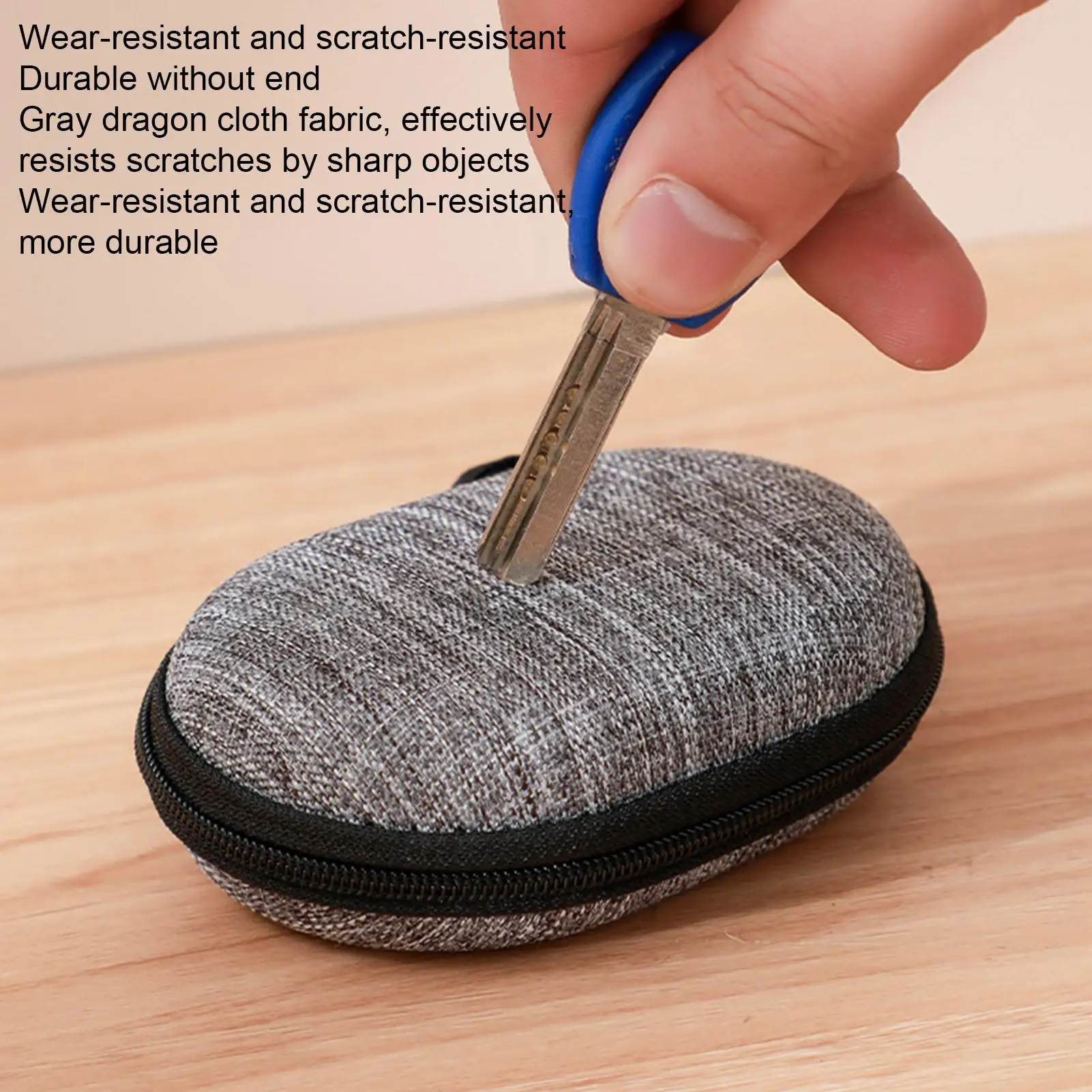 Portable Mini Hard Shell Digital Gadgets Storage Boxes Bag Artificial Leather Earphone Charger Case Data Cable