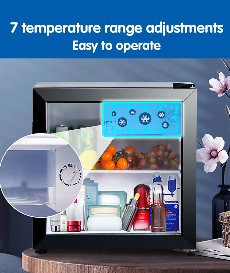 Мини-холодильник со стеклянной дверью, охладитель для пива, напитков, столешница, коммерческий мини-холодильник, небольшой охладитель