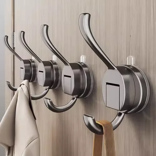 Powerful Vacuum Suction Cup Hook No Drilling Required Strong Load Bearing for Kitchen And Bathroom Wall Mounted No Trace