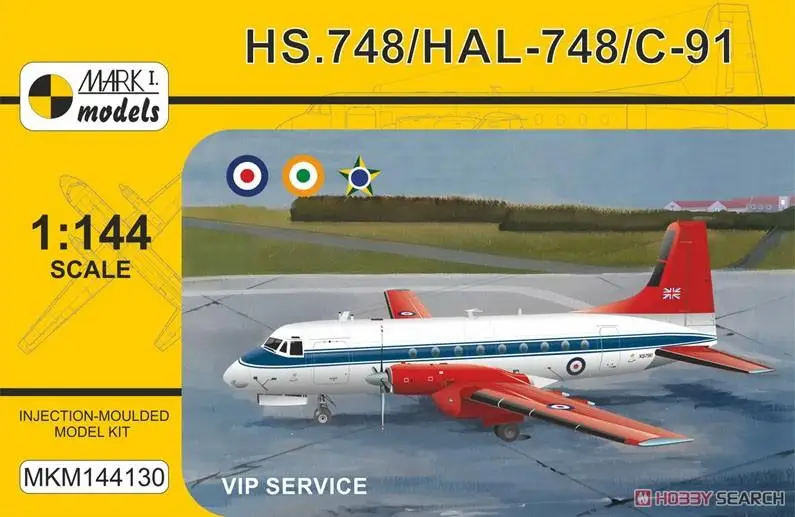 Mark.I Models MKM144130 1/144 HS.748/HAL-748/C-91 VIP MACHINE Model Kit