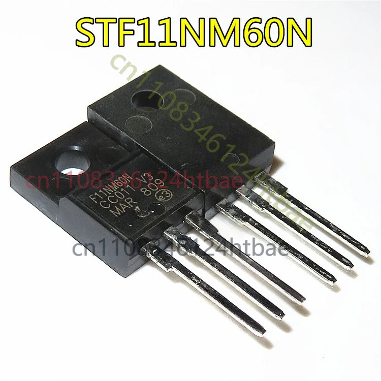 10PCS Directly inserted triode f11nm60n stf11nm60n large - 220f NEW