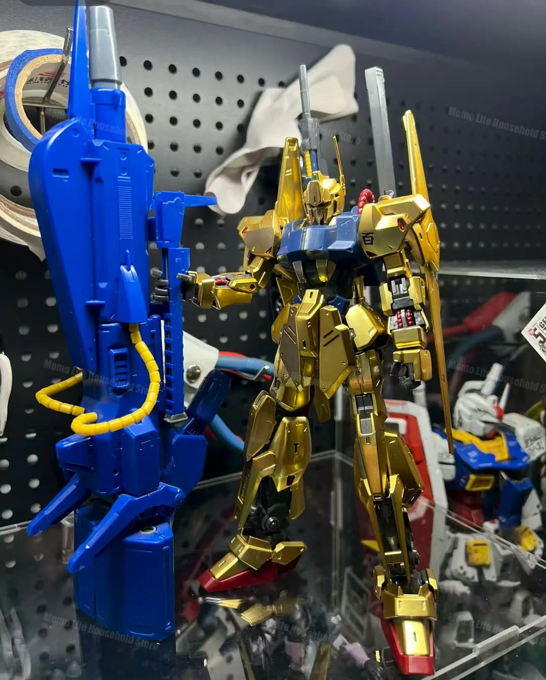 

DABAN 6651 MG 1/100 Msn-00100 Hyaku Shiki 2.0 MEGA Launcher: Набор для сборки модели, аниме-фигурка робота, пластиковая модель, в наличии