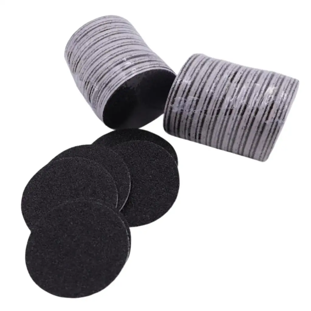 Disposable Foot Sandpaper Disk 80 Mesh 180 Mesh Replacement Sandpaper Pads for Pedicure Electric Foot Rasp
