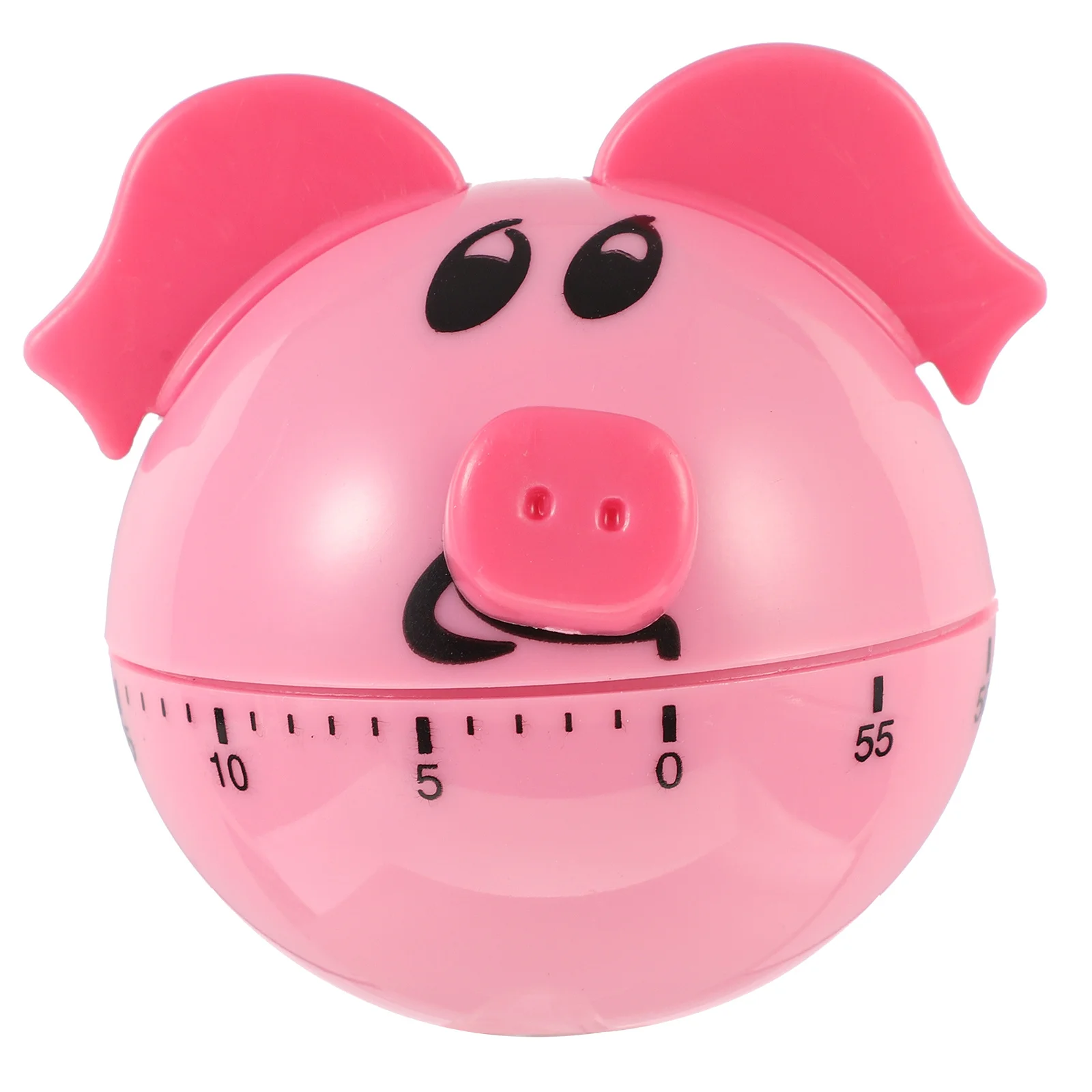

1Pcs Lovely Pink Pig Timer Creative Kitchen Reminder for Cooking Baking Kitchen Timer Pig Reminder Creative Timer,