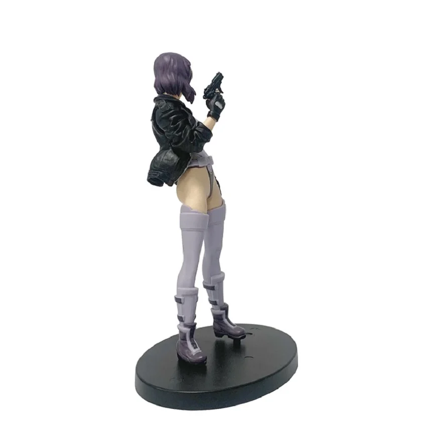 Anime quente fantasma na concha motoko kusanagi figura de ação montagem pvc série modelo brinquedos modelo colecionável ornamentos de mesa