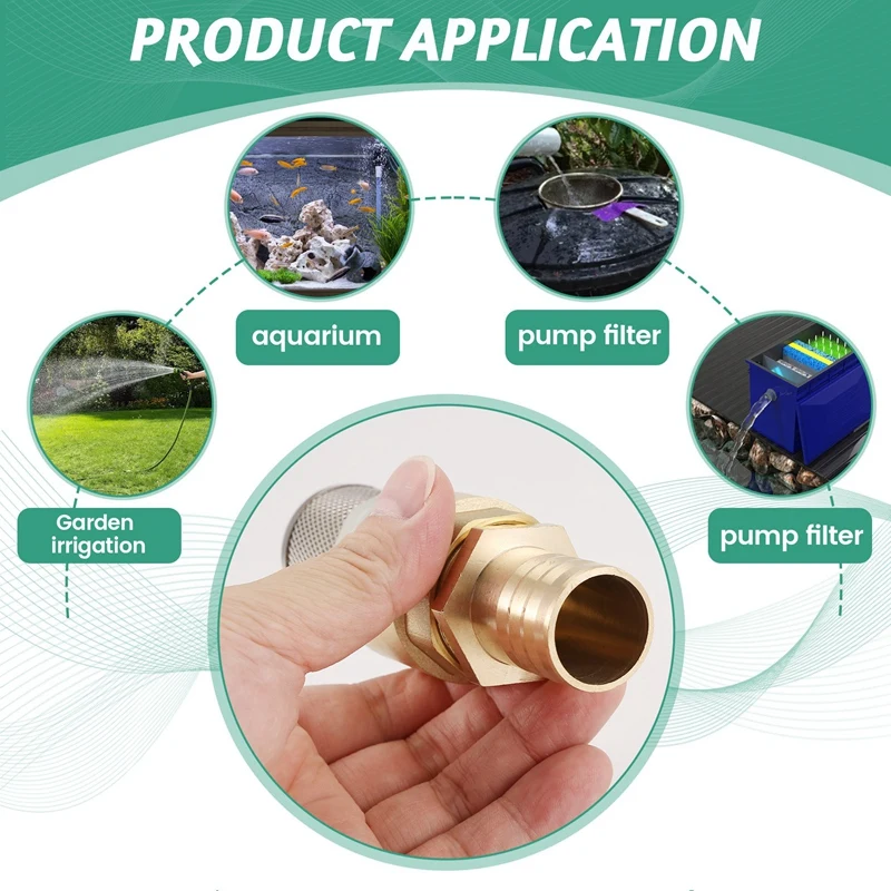 Hose Filter Mesh Strainer Garden Irrigation Car Washing Aquarium Filter Water Pump Filtering Apparatus