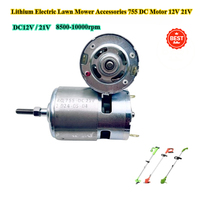 RS755 12V 21V lithium electric lawn mower  Motors rechargeable lawn mower accessories motor