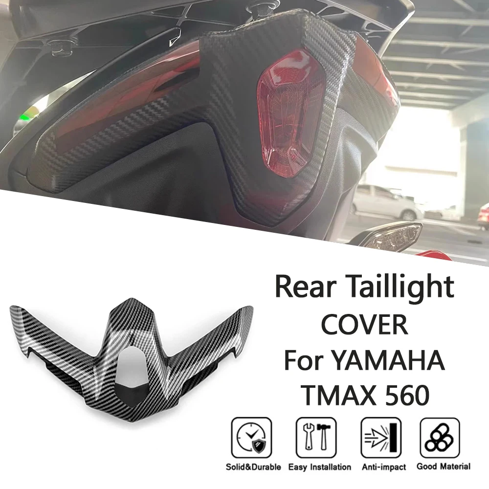 MTKRACING Rear taillight cover For YAMAHA TMAX 560 2020-2021T-MAX560 Motorcycle LED Light Covers tmax560 2020